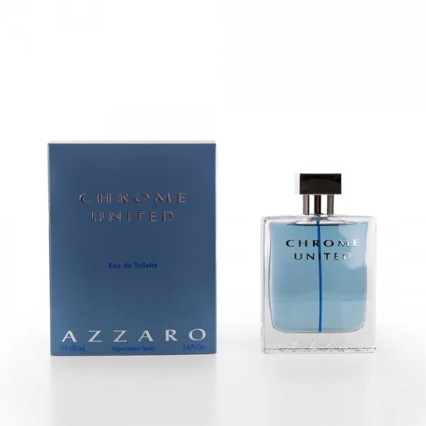 Chrome United - Eau de Toilette - Azzaro - 100ml - TESTEUR NEUF