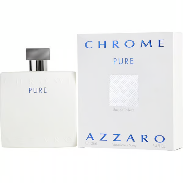 Chrome Pure - Eau de Toilette - Azzaro - 100ml - TESTEUR NEUF